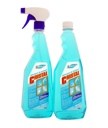 Detergenti - CRISTAL GLASS 2X750ML PACHET 1+1 - Dacris94.ro