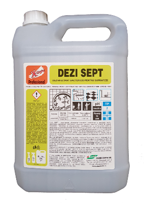 Dezinfectanti suprafete - DEZI SEPT 5L  DEZINFECTANT BACTERICID SUPRAFETE READY TO USE - Dacris94.ro