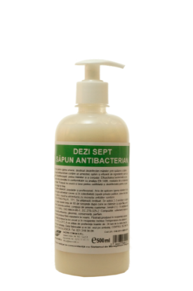 Protectie si dezinfectare - DEZI SEPT SAPUN  ANTIBACTERIAN 500ML - Dacris94.ro
