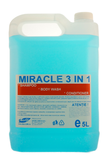 Picture of MIRACLE 3 IN 1 SAMPON GEL DUS  SAPUN  5L CANISTRA