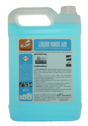 Detergenti si aditivi pentru masina de spalat vase - LIQUID RINSE DISHWASHING 10 L CANISTRA - Dacris94.ro